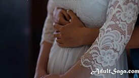 Hot lesbians in stockings enjoy the pleasure of a British Wedding