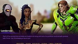 Porn game 12 features big boobs and big asses