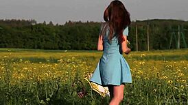 Teen Canara softcore undresses and shows off her natural beauty
