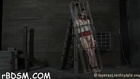 Watch this gagged slut get vibrated while bound!