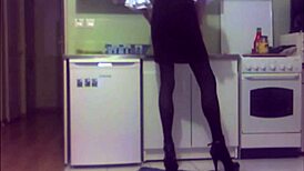 Alexcia performs explicit shemale cam sex show with intense actions