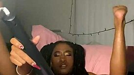 Ebony Teen 18+ Squirts During Wet Masturbation