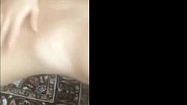 girl dances striptease and undresses completely