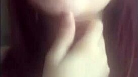 girl dances striptease and undresses completely