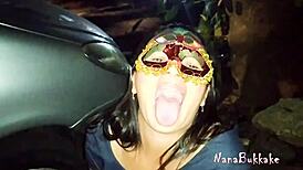 nanabukkake - loving sucking strangers on the street, feeling so wild in public trailer