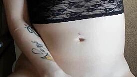 She Makes Him Continue Fucking Her After Creampie