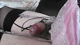 Intense Hands-Free Orgasm and Cumshot Achieved Through Electrical Stimulation Device