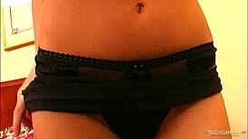 Kelly Rides Cowgirl With Bum Fingering