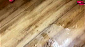 bts fun with horny mature pornstar at studio