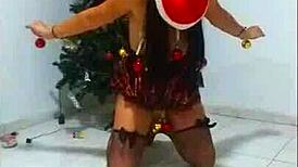 A Submissive Slave Endures Bondage And Humiliation On Christmas