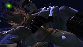 treasure hunter furry gets yiffed in missionary blowjob doggystyle 😈