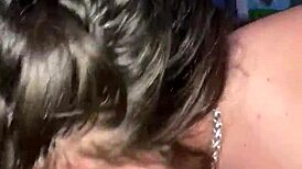 White girl licks my ass.