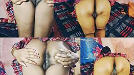 Desi Avni Malkin Nokar enjoys intense sex with orgasm in Hindi audio