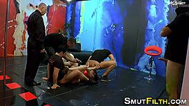 Wow, European slut facialized hard!