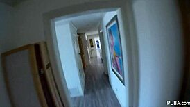 Busty blonde screams as she gets fucked