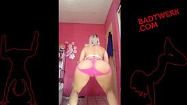 Sexy chicks twerk their asses in asian latina compilation