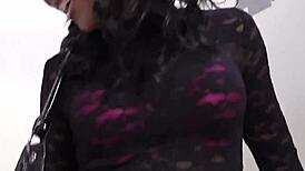 cali sweets passionately sucks cock at gloryhole