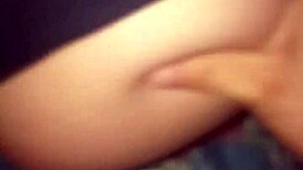 Hey, I support my wife's dick and fuck her until filling her thong with hot cum 😈