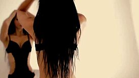 is anissaafrodite's shaved pussy ready for your big tits touch?