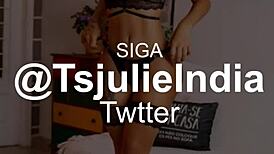 Trans Julieindia rides dick in POV loop