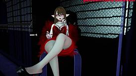 Hey, succubus mistress Lyla has you worshiping her perfect ass and body while stroking desperately in POV cosplay