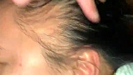 Verified asian woman with big ass in deepthroat scene