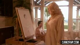 Blond Artist Frees Hardcore Blowjob Sex