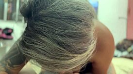 she arrived home wild and dove onto the soft cock