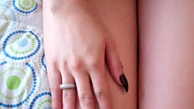 Watch me tease my tight pussy with this big pink dildo?