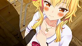 Pov hot chick gets banged in classroom setting