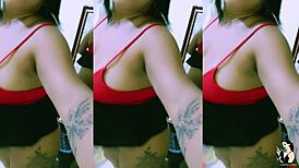 Suellen santos cooks after work