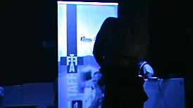 Pornstars rip clothes and strip outdoors!