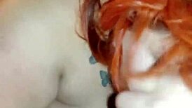 i take chubby redhead for friend to fuck