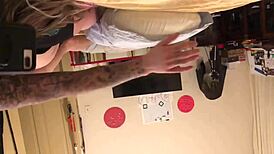 Pawg Slut Gets Creampie After Blowjob