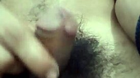 petite gay pornstar masturbates in missionary solo cumshot