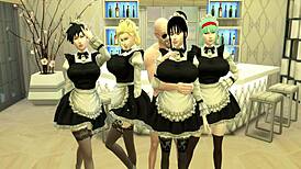 불마 치치 18호 비델이 로시 하렘에서 섹스 노예로 봉사하나?