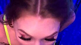 Zaludila sam i jebala tu dlakavu tetoviranu curu u rublju brzim jebanjem ali sam zeznula POV kadar