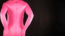 pink zentai