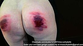 severely punished girls in garage