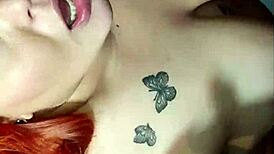 i take chubby redhead for friend to fuck