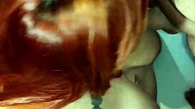 i take chubby redhead for friend to fuck