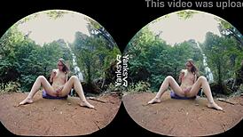 do you want to watch endza and sierra cirque masturbate with vibrators at the waterfall?