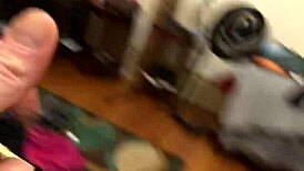 Pawg Slut Gets Creampie After Blowjob