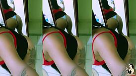 Suellen santos cooks after work