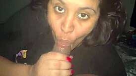 Veronica, are you sucking that big black cock for a facial?