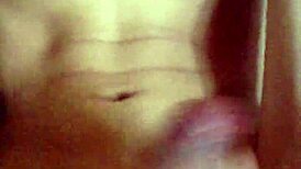 chinese guy relaxes in private solo moment