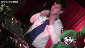 Squirting Blonde Deepthroats at Russian Party Scene