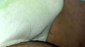 White panties on boyfriend – did he cum in them