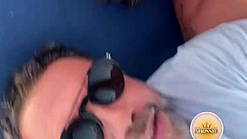 did you see us fucking that blonde at the motel after beach kisses?