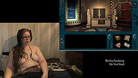 Naked Brunette BBW Scarlet Engages in Detailed Hand Play Fetish with Piercings and Tattoos